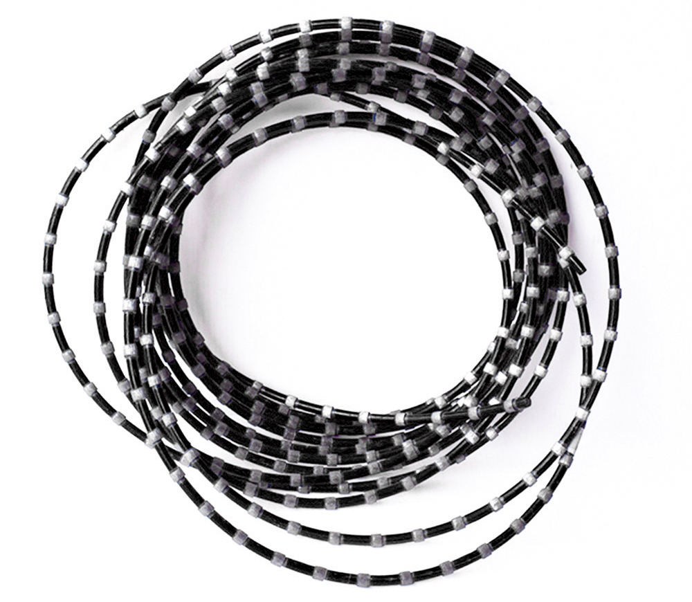 rubberized and plastified diamond wire made in italy